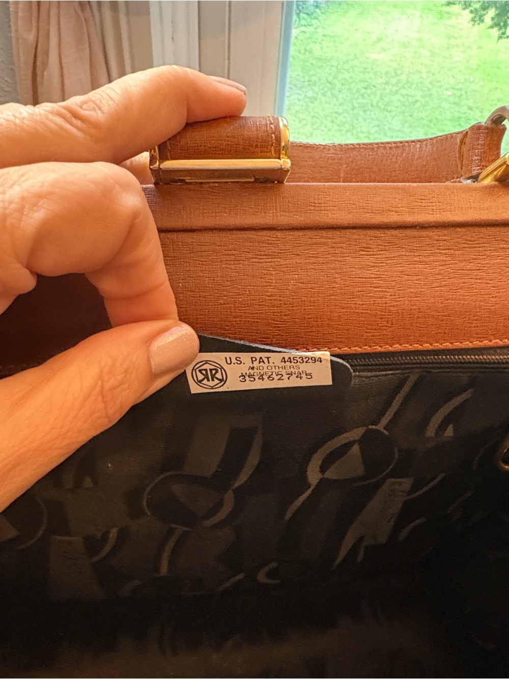 Vintage Salvatore Ferragamo Brown Leather Structured Top-Handle Satchel - Picture 15 of 16